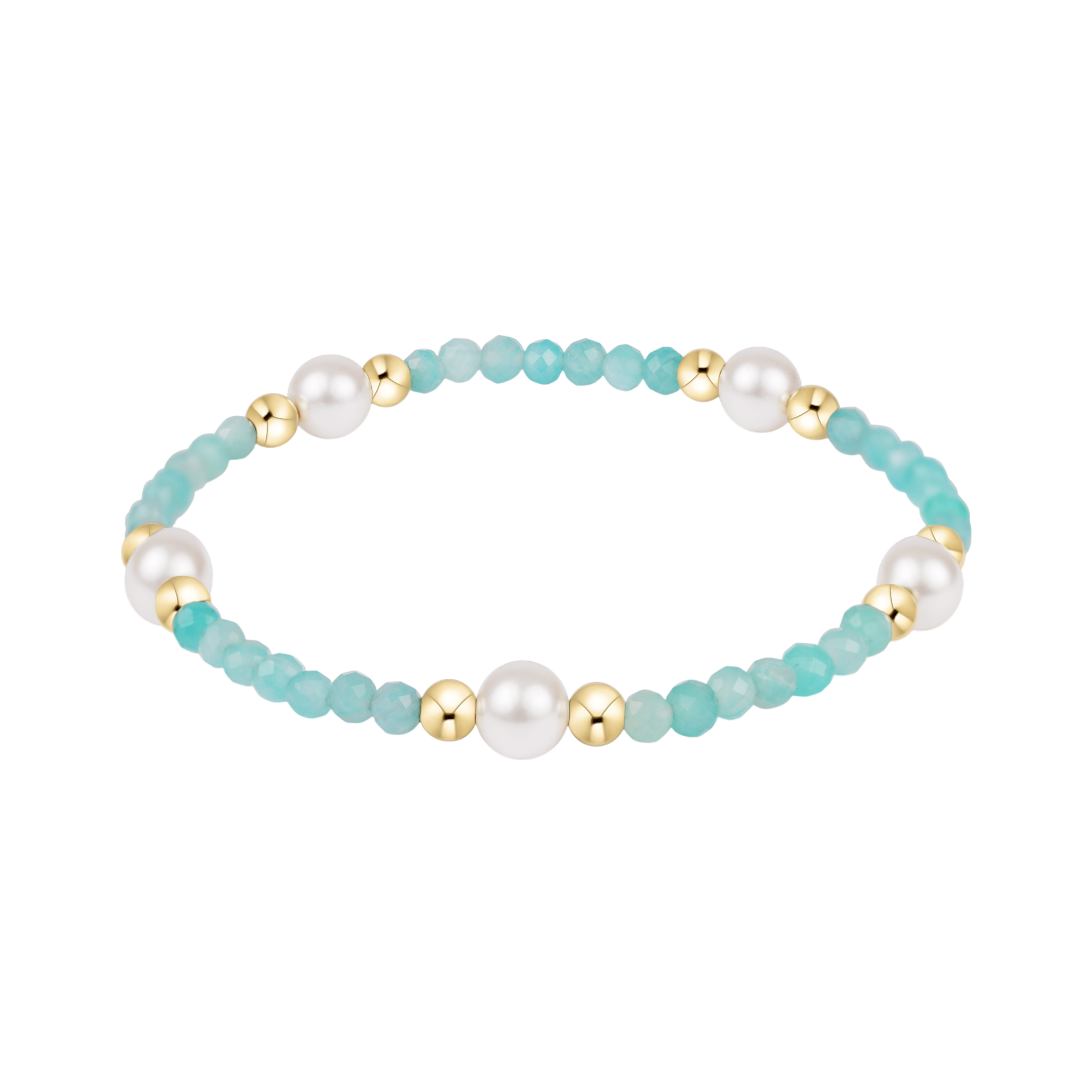 Purpose Pearl 6mm Gem Bracelet - Amazonite
