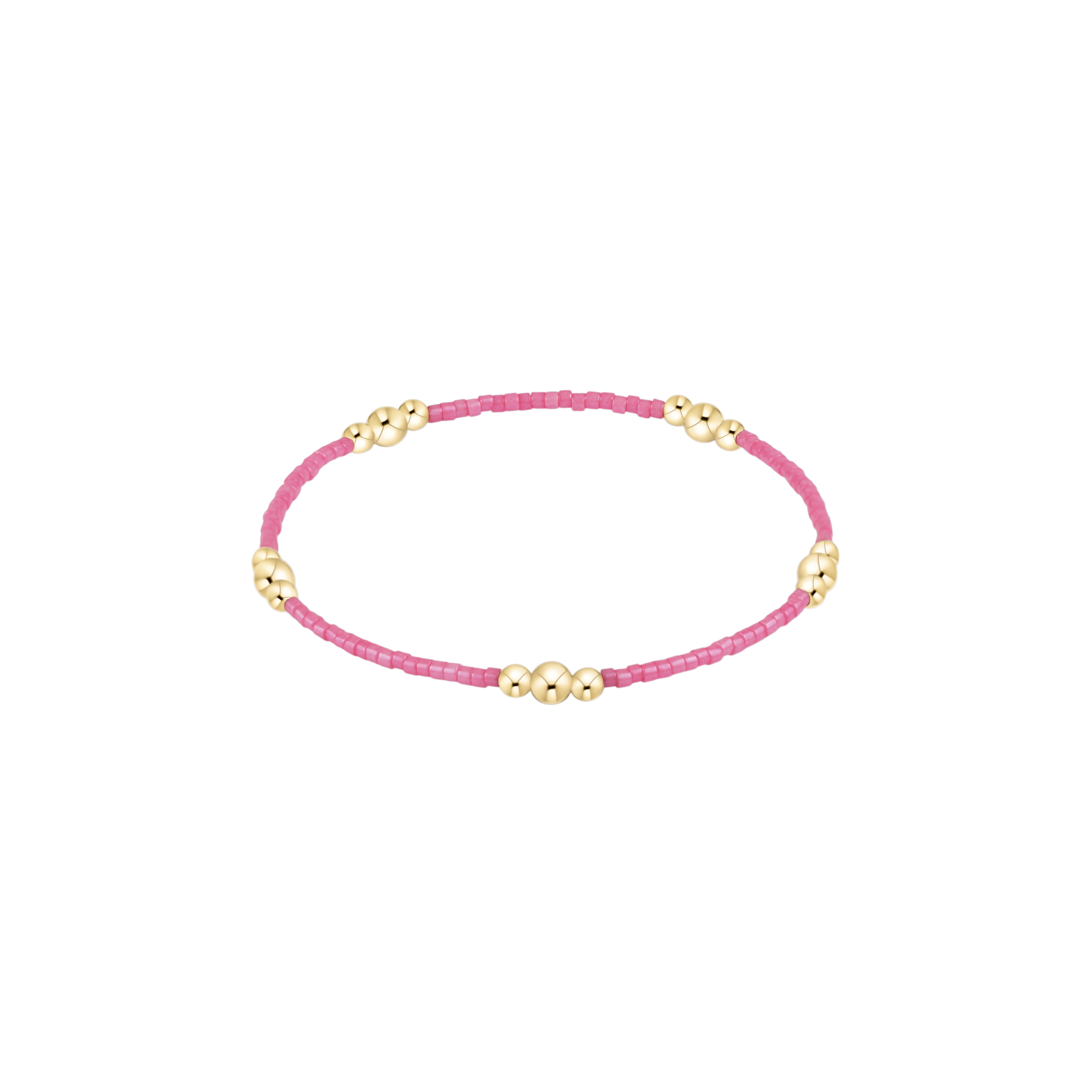 Hope Purpose Gold Bracelet - Bubblegum
