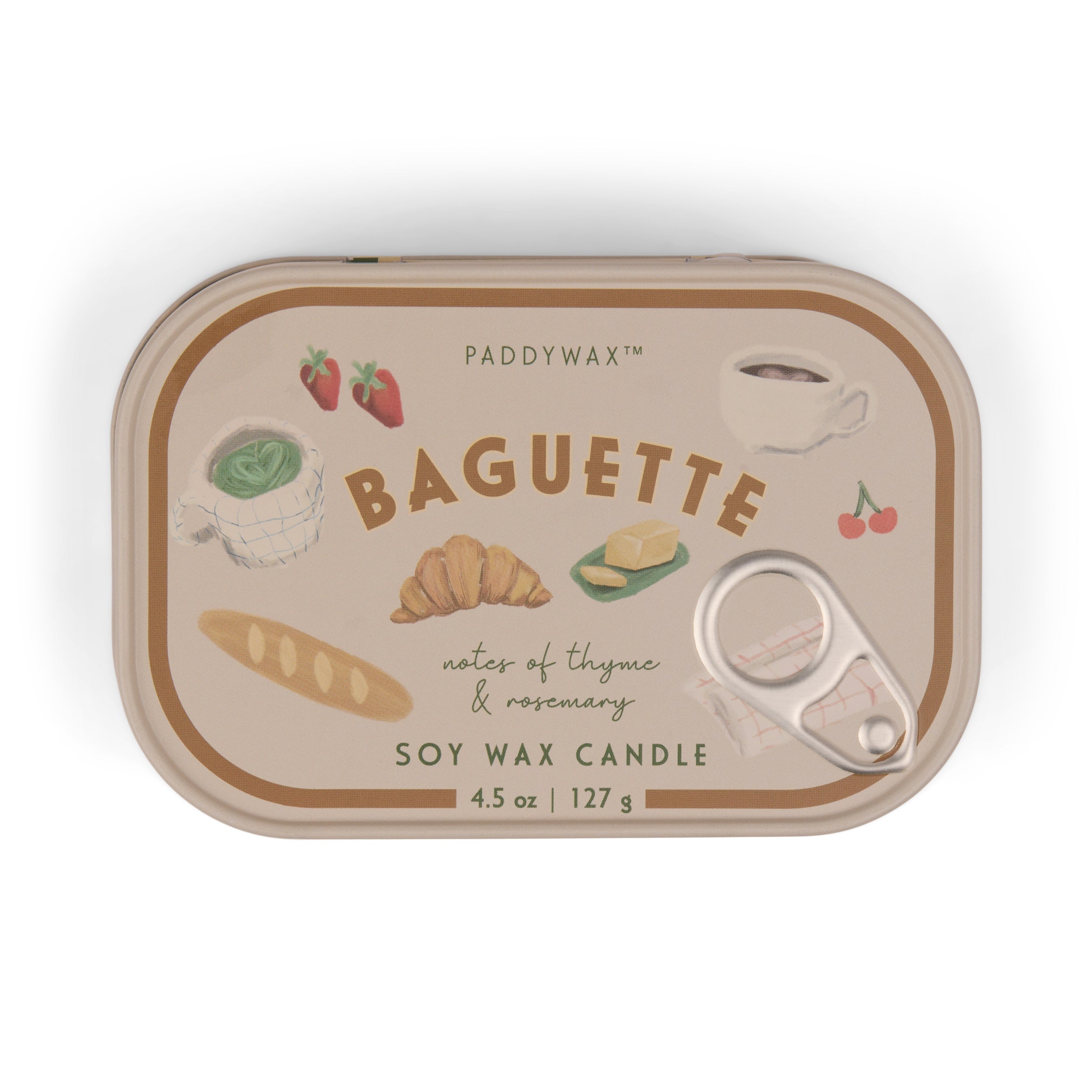 French Baguette Bistro Printed Tin