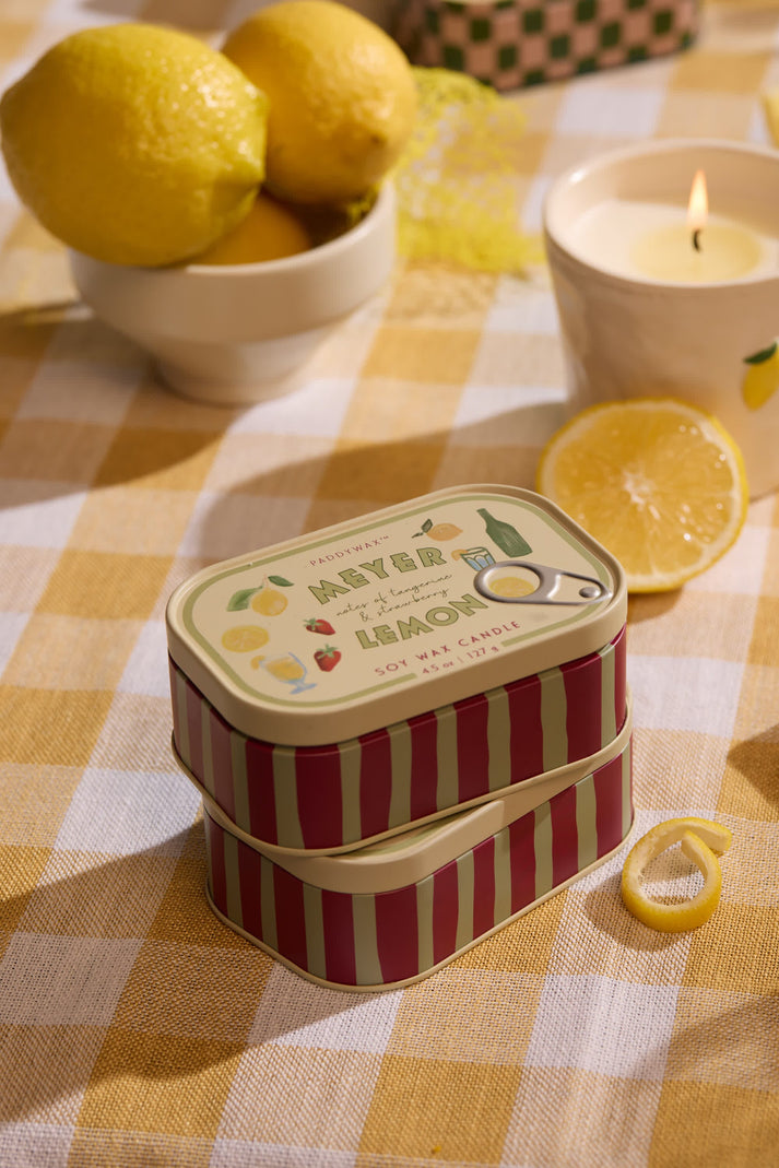 Meyer Lemon Bistro Printed Tin