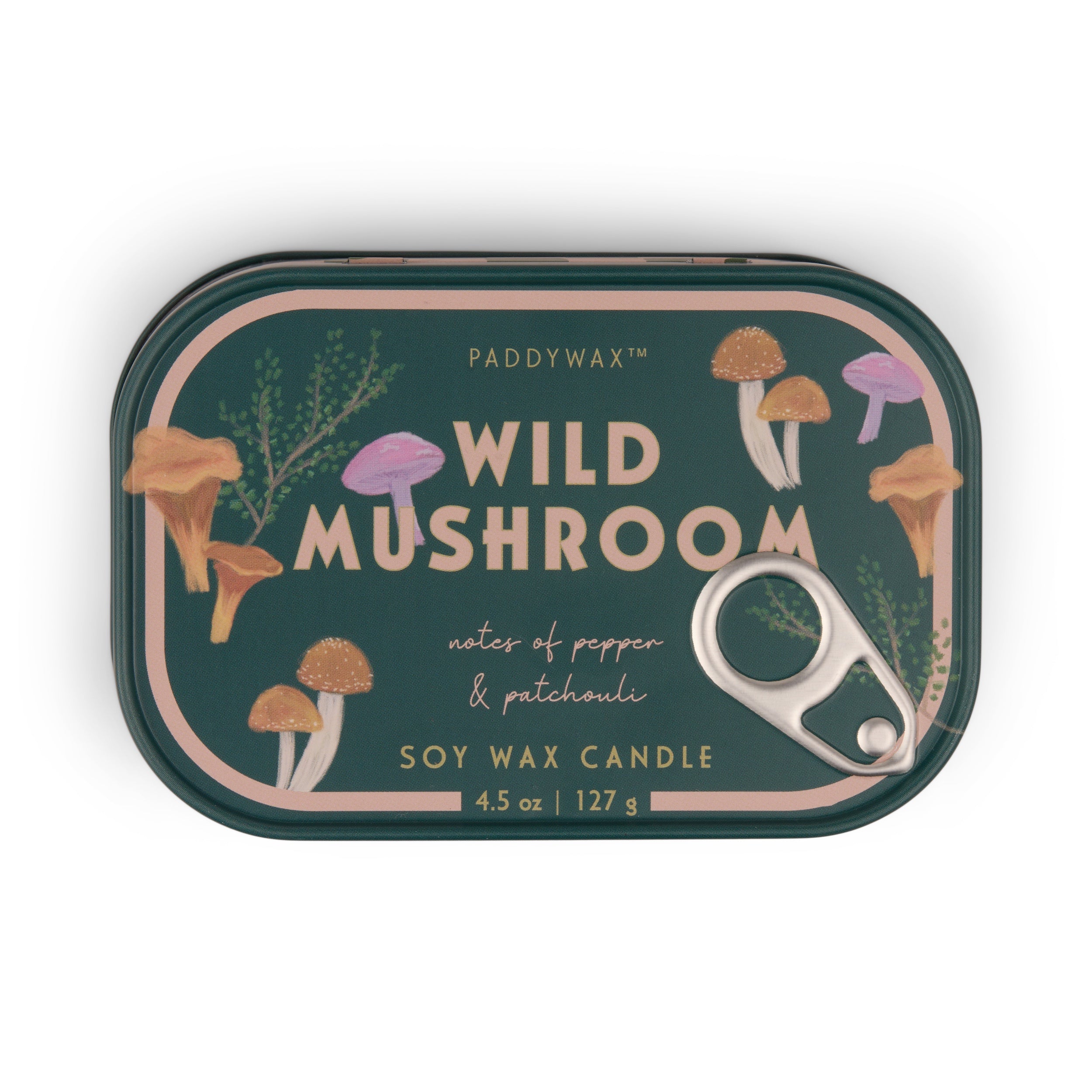 Wild Mushroom Bistro Printed Tin