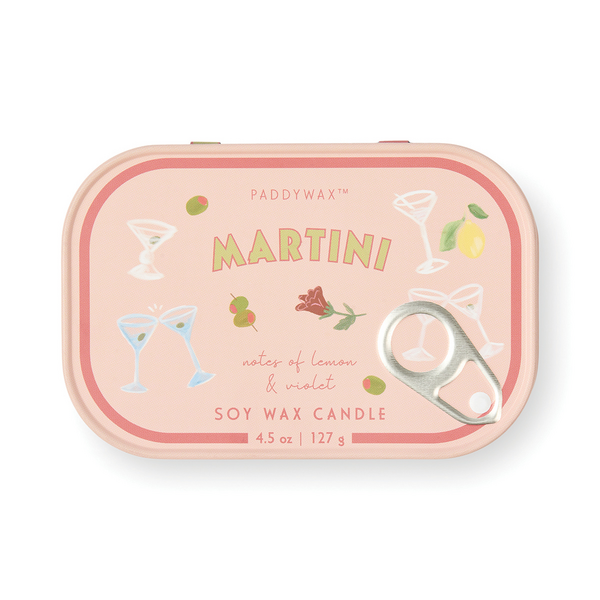 Martini Bistro Printed Tin