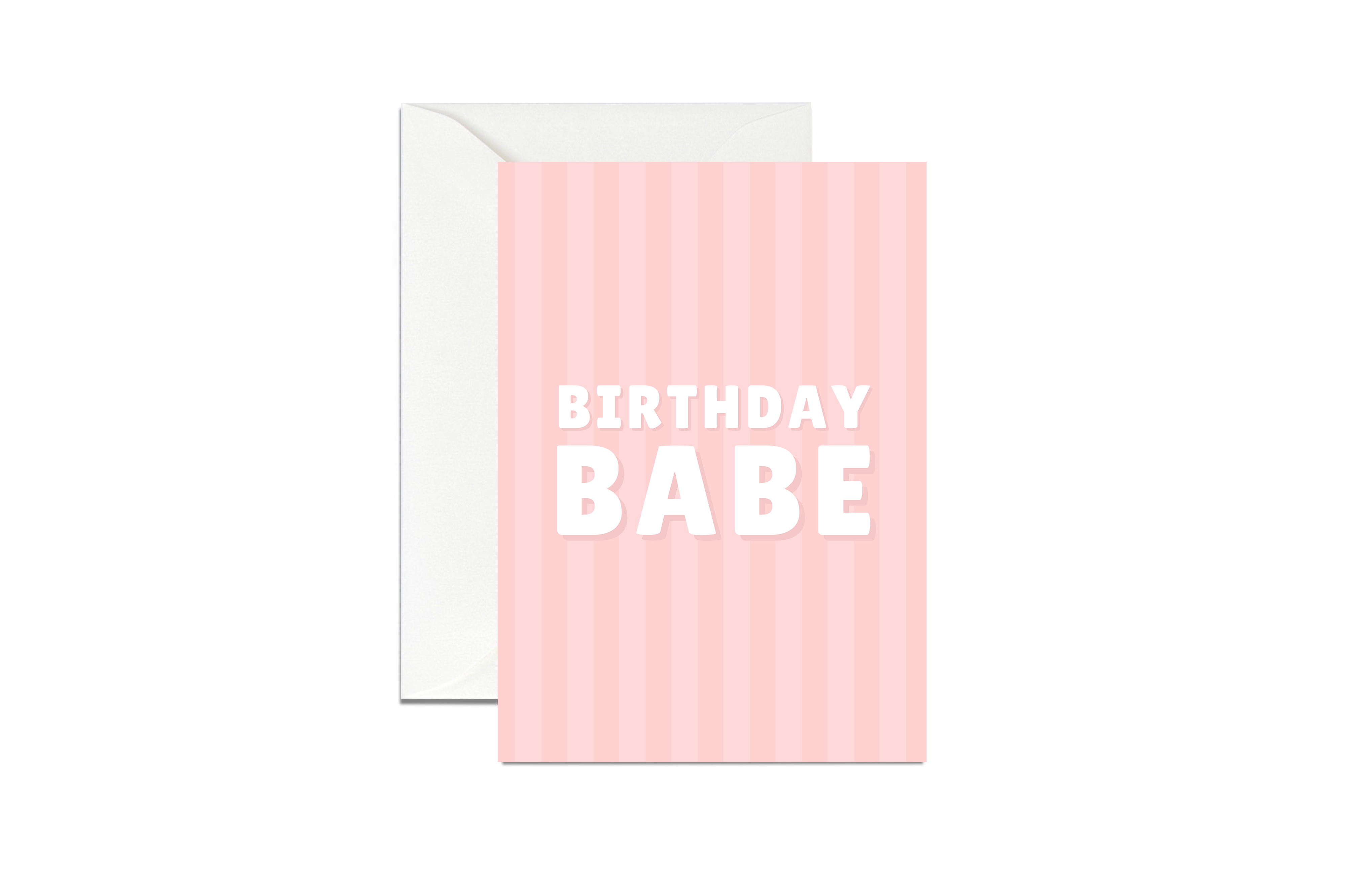 Birthday Babe Greeting Card
