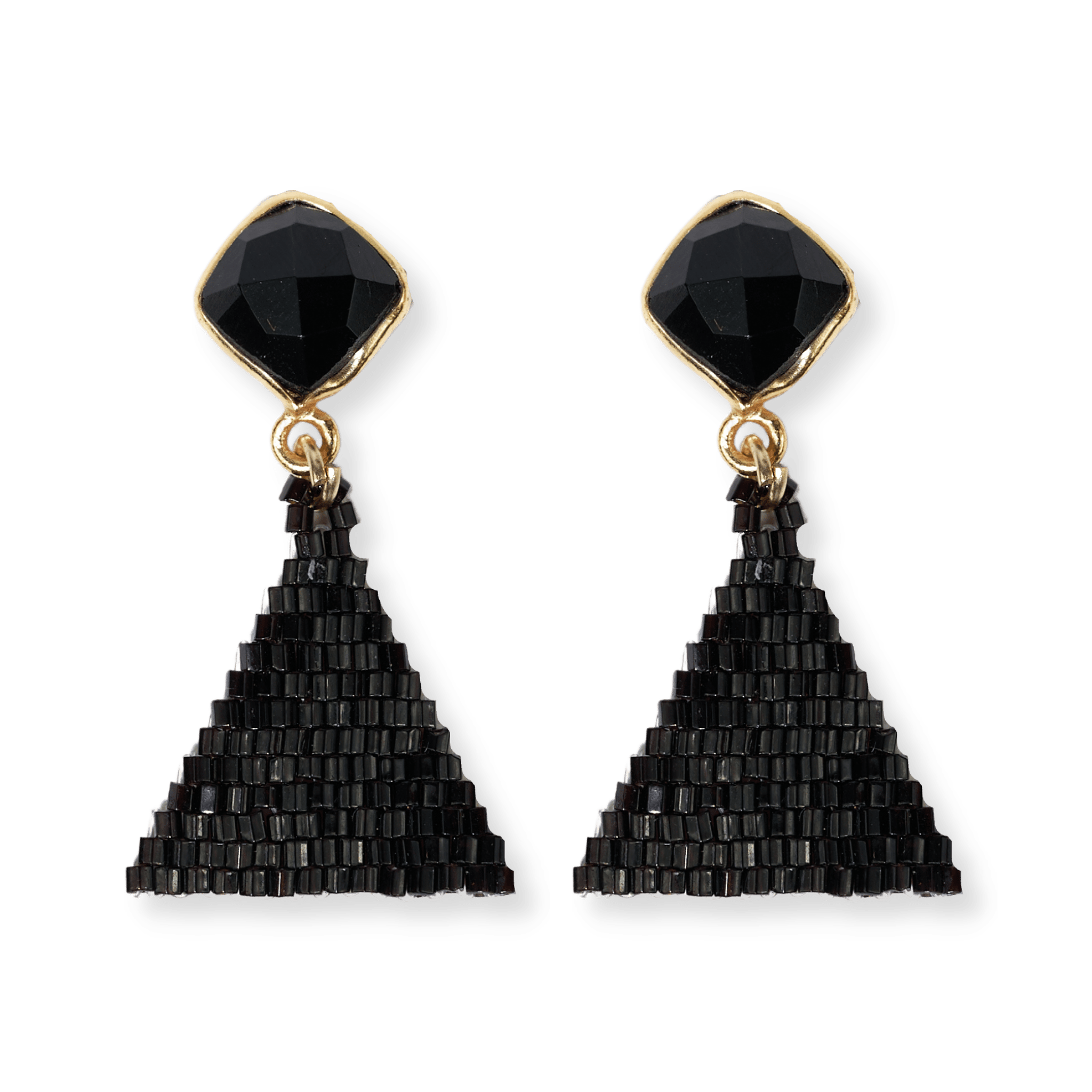 Celia Triangle Drop Earrings