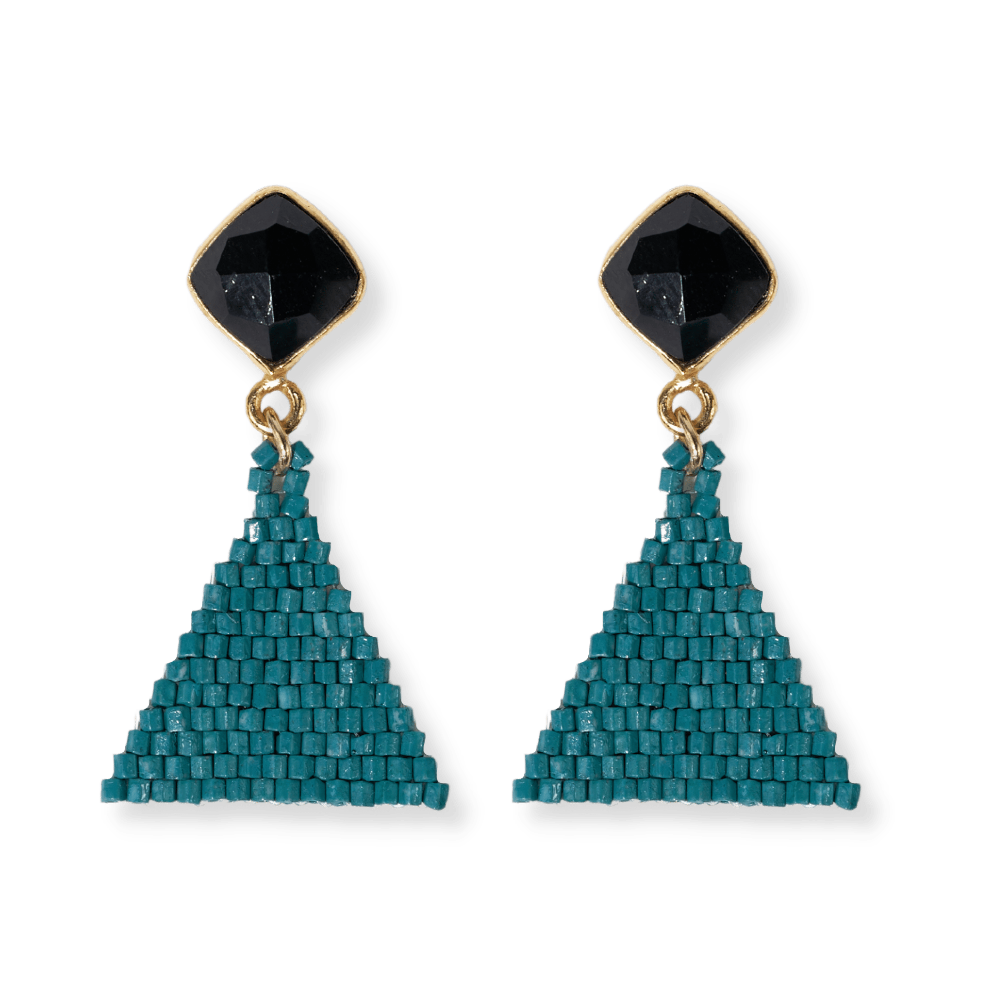 Celia Triangle Drop Earrings