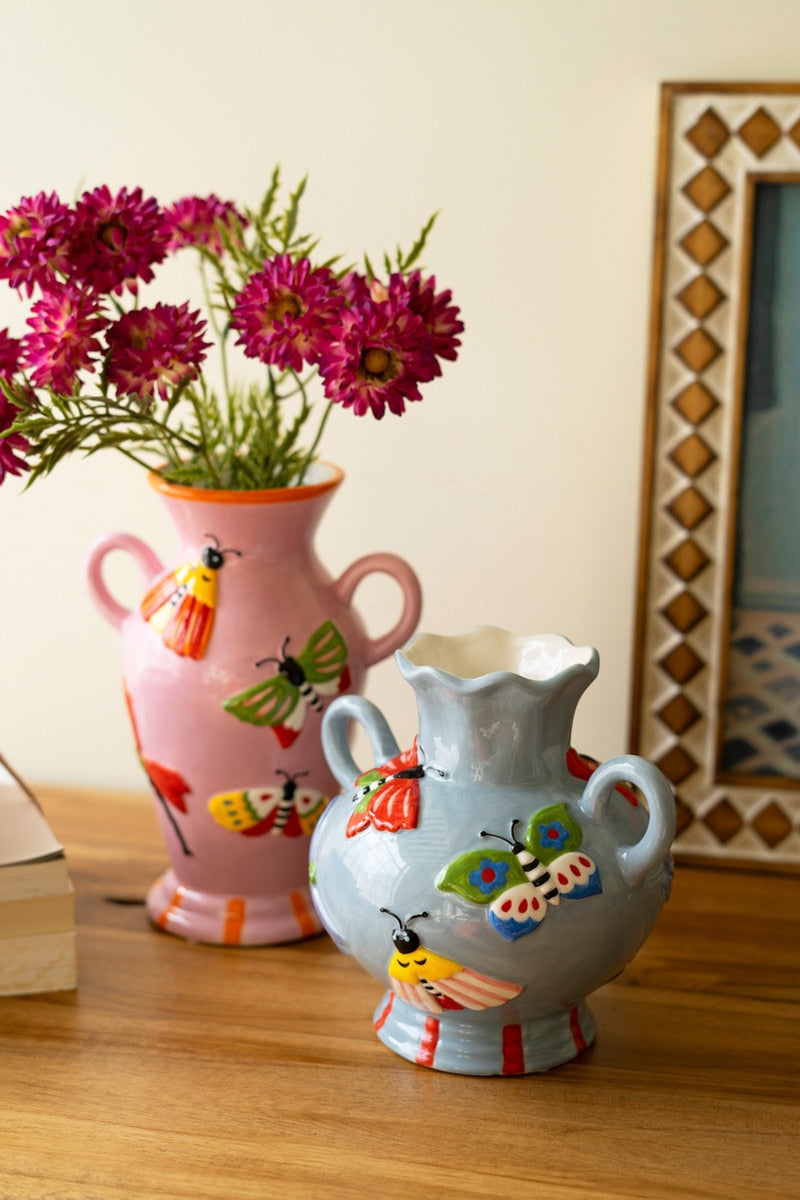 Butterfly + Moth Vases