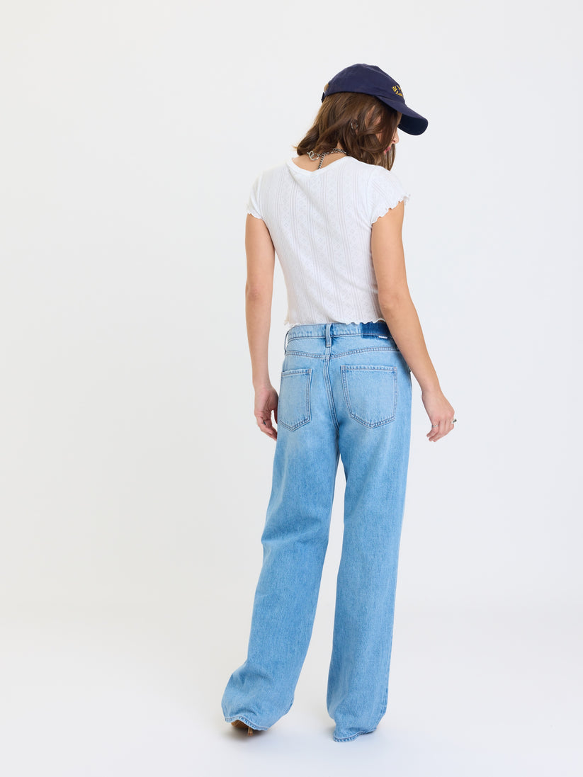 2k Mid Rise Relaxed Baggy Pant - Pulse