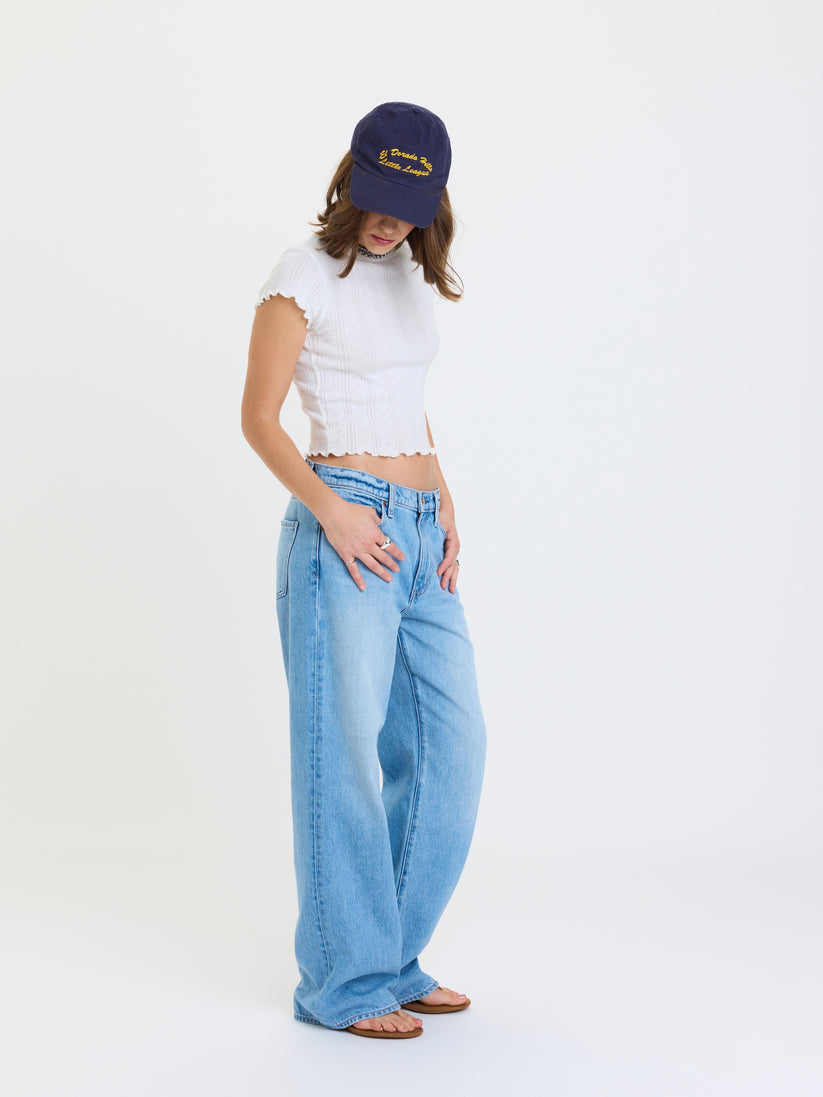 2k Mid Rise Relaxed Baggy Pant - Pulse
