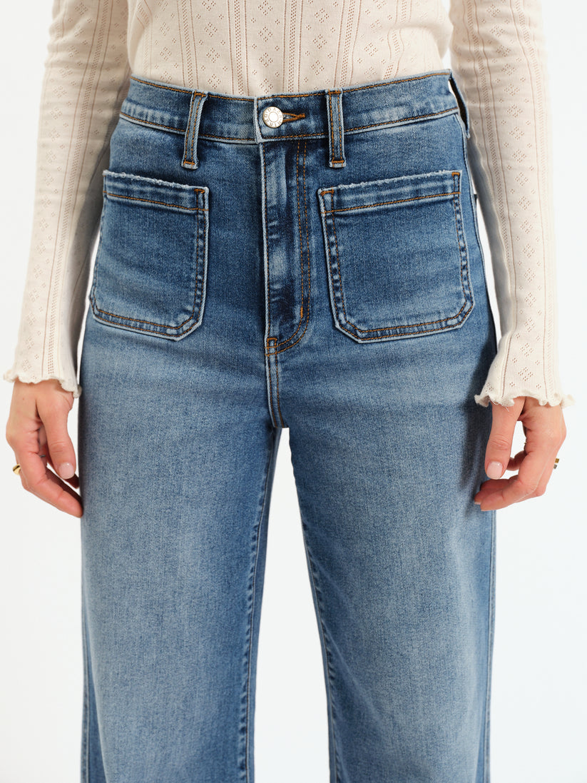 Far Out High Rise Wide Leg - Vintage City