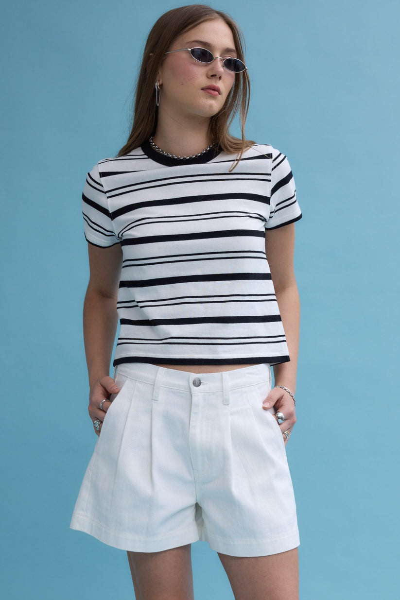 Coronado Pleated Short - Lamb