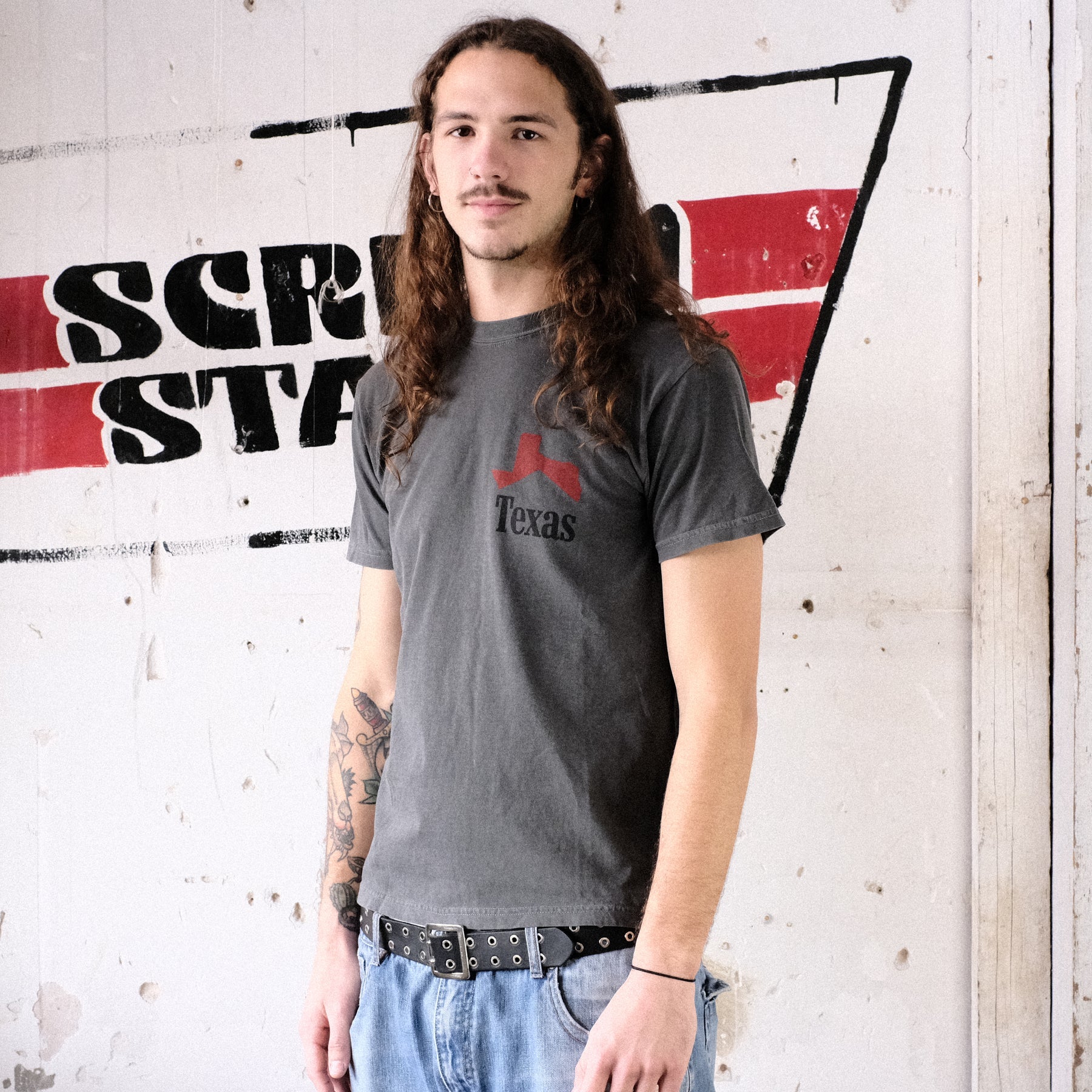 Texas Cowboy Icon Tee