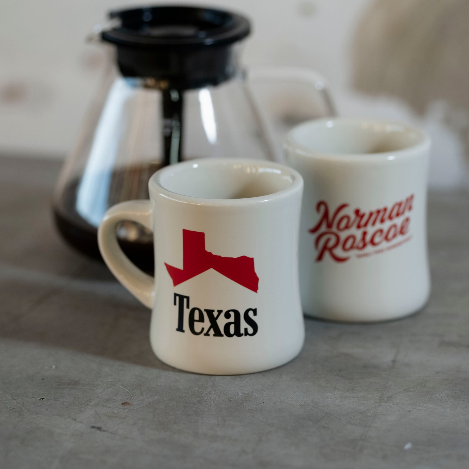 Texas Icon Classic Diner Coffee Mug