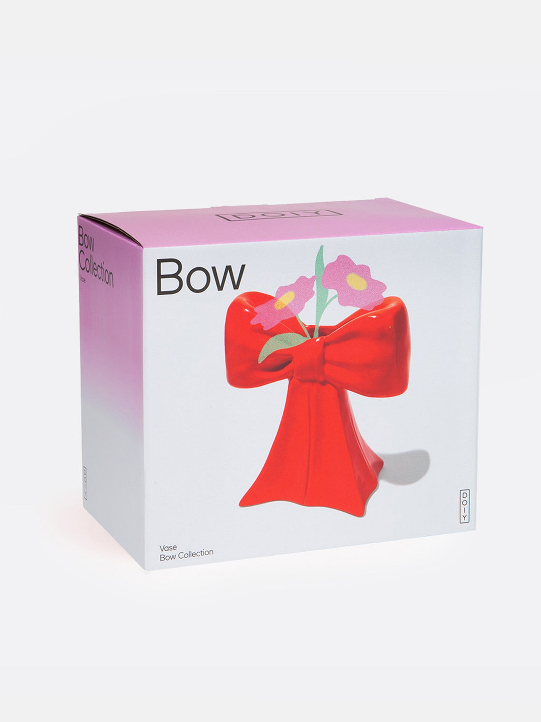 Red Bow Vase