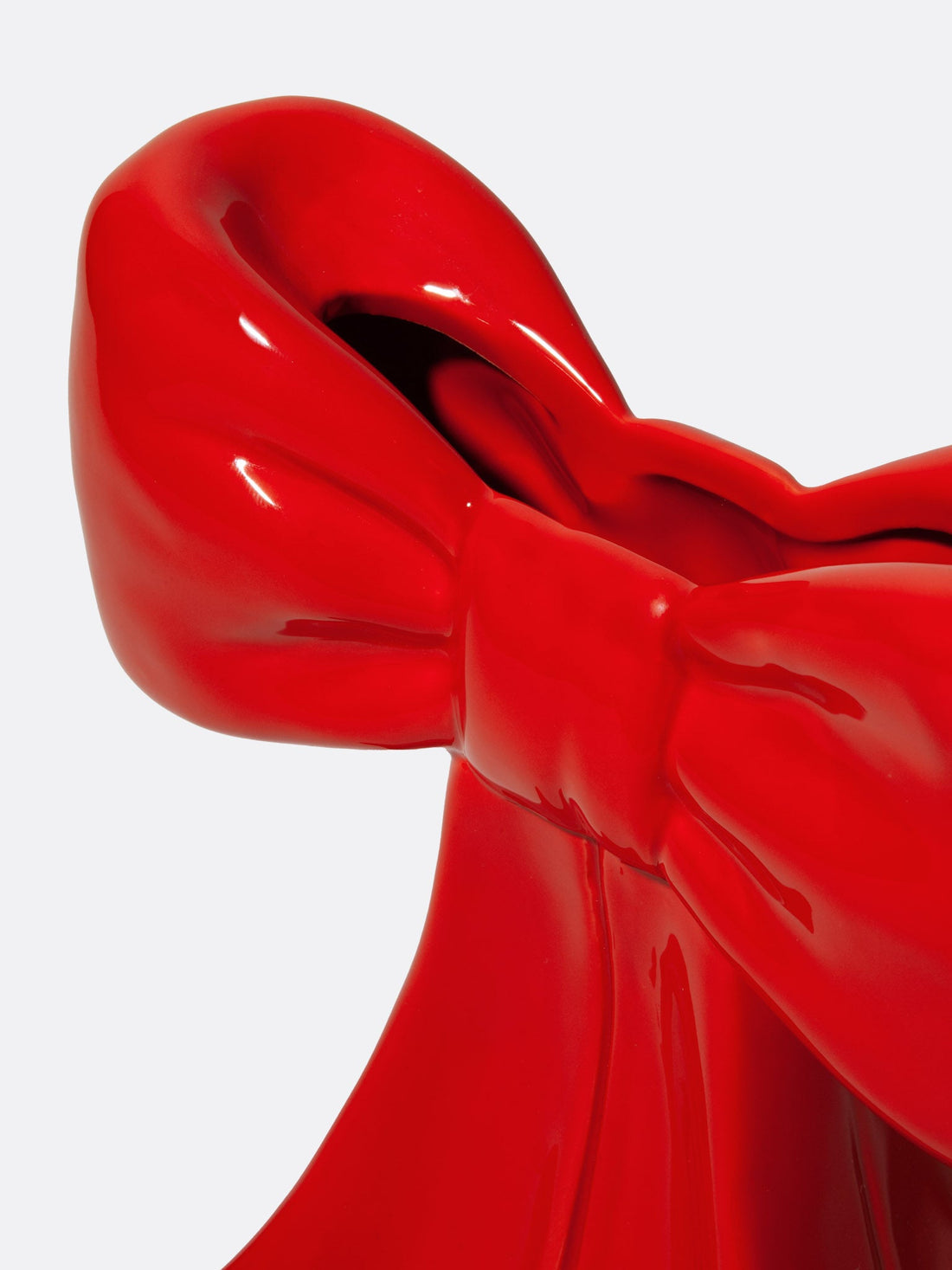 Red Bow Vase