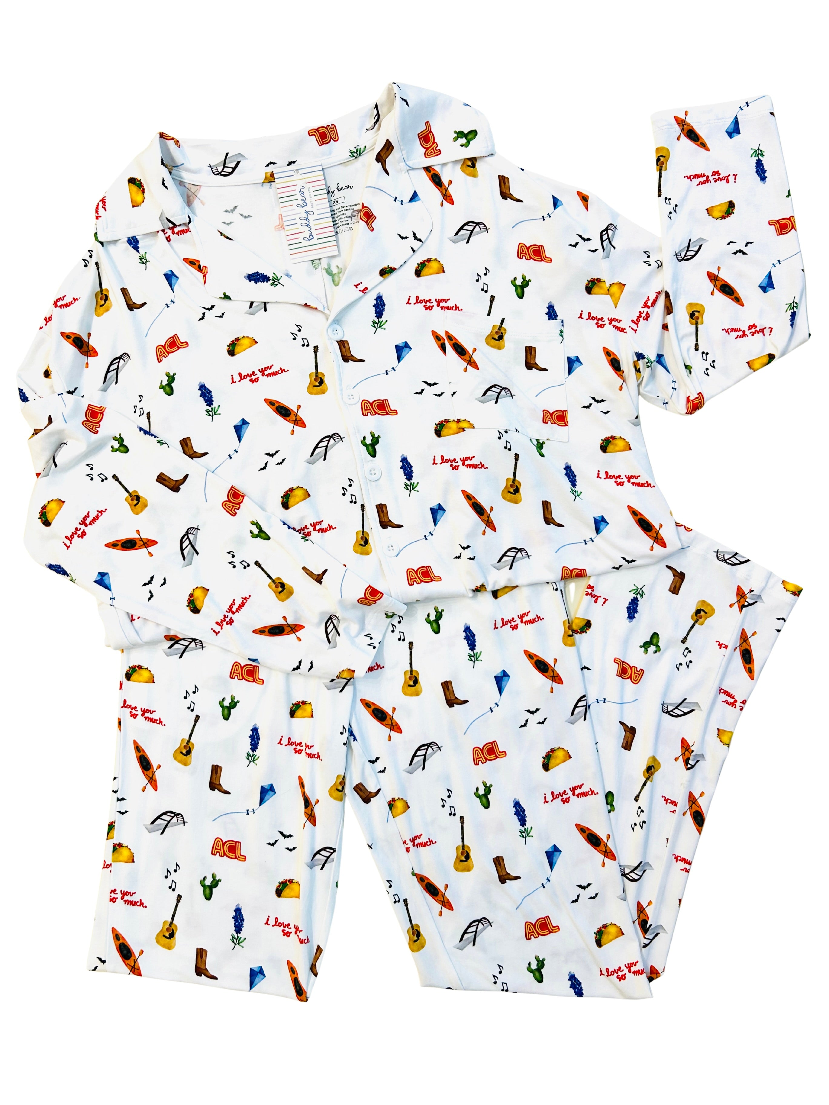 Austin Adult Pajama Set