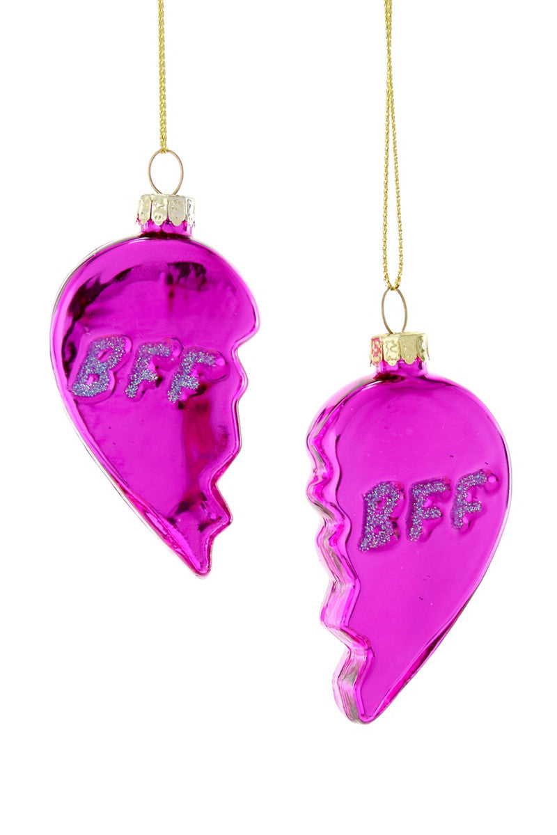 BFF Heart Ornament
