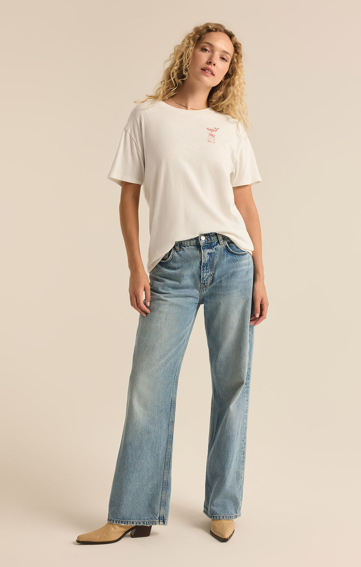Cocktail Pacific Tee - Sea Salt **FINAL SALE