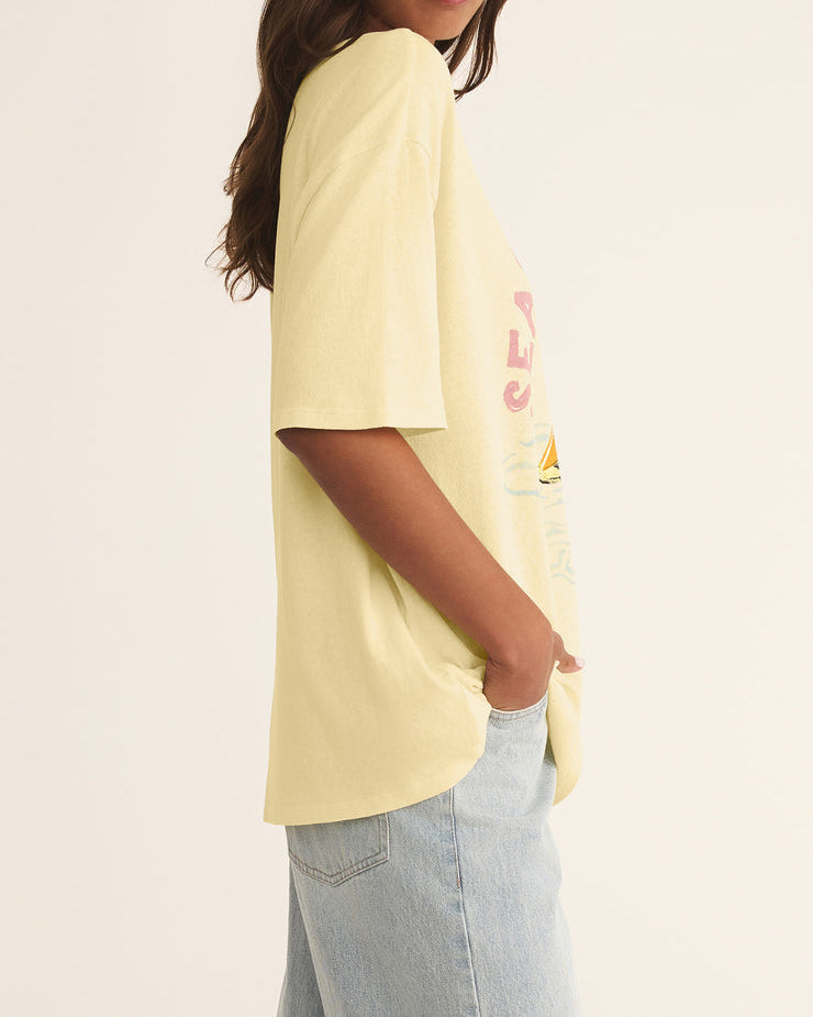 Seas So Cal Tee - Mellow Yellow