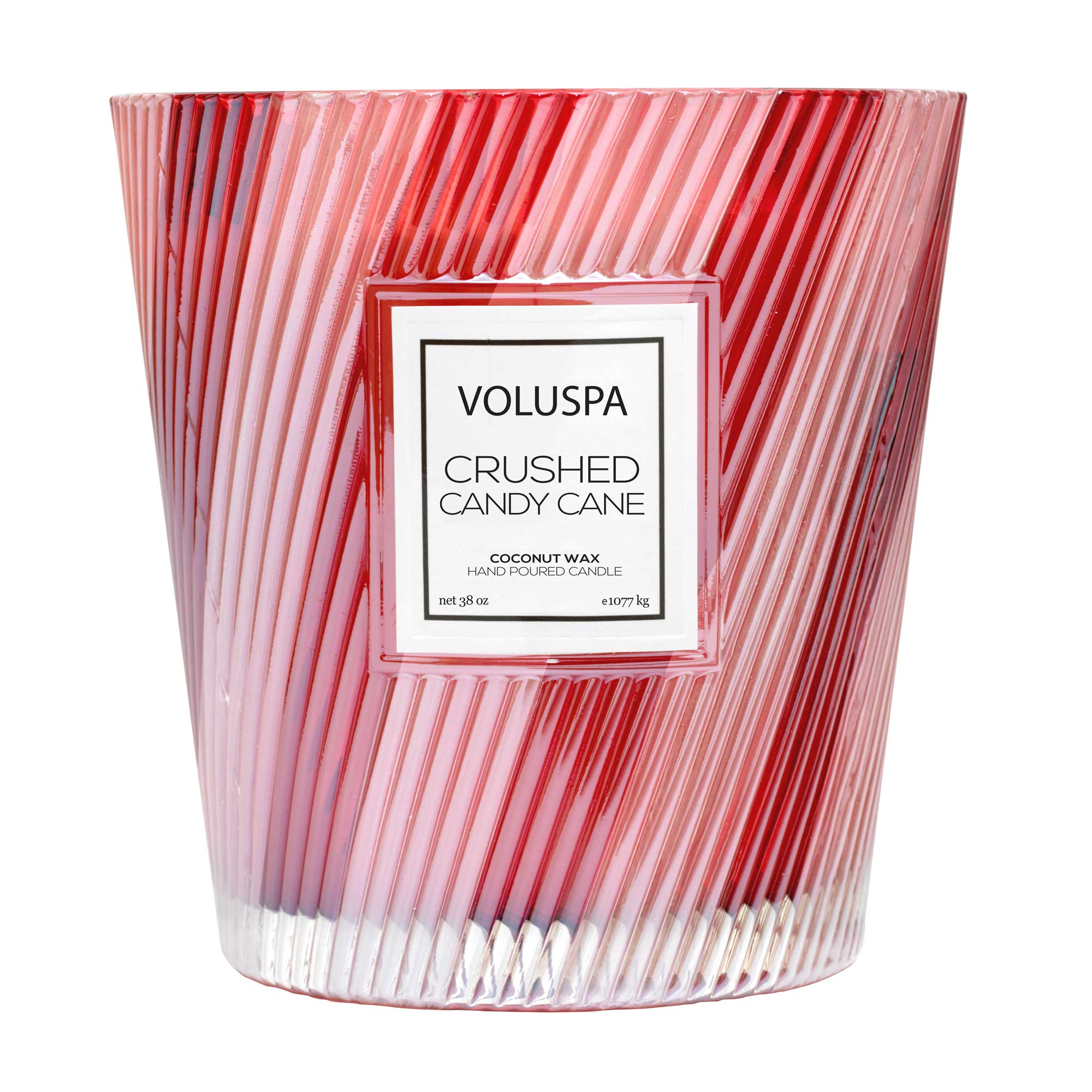 Crushed Candy Cane 3 Wick Candle