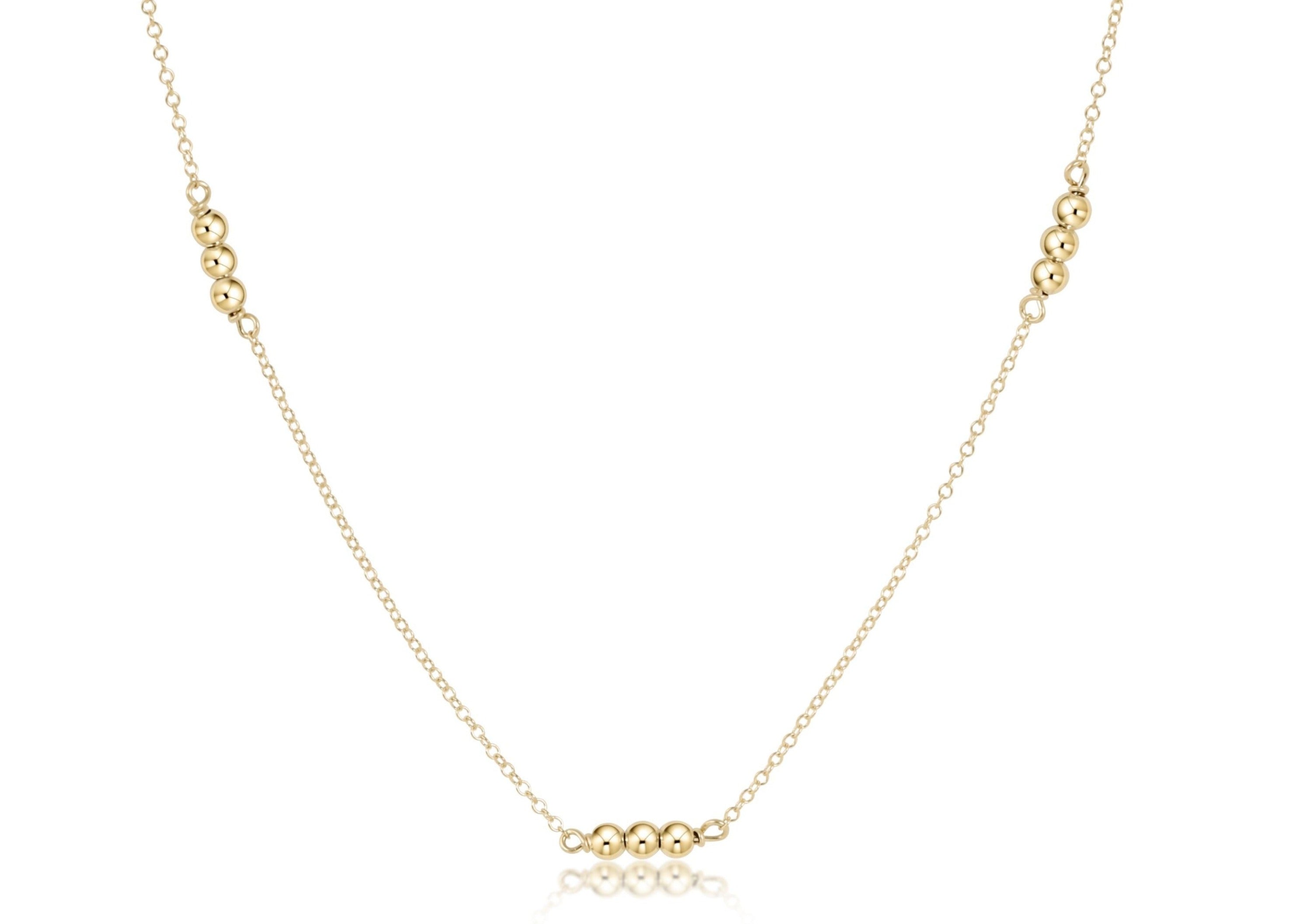 Choker Joy Simplicity Chain Gold - 15"