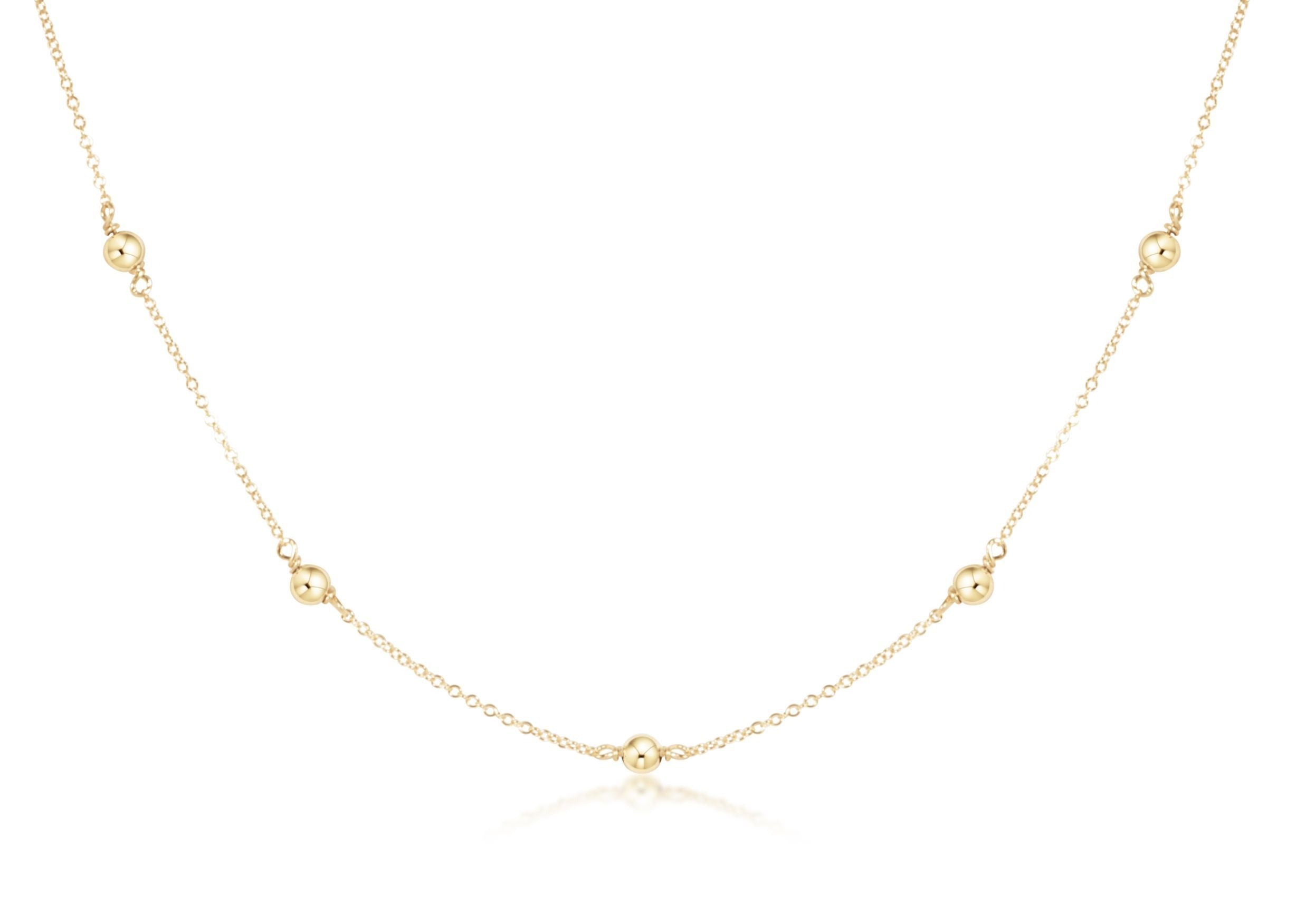 Choker Simplicity Chain Gold - 15"