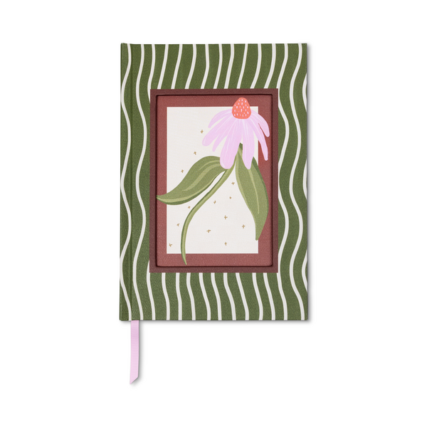 Cornflower Framed Floral Journal