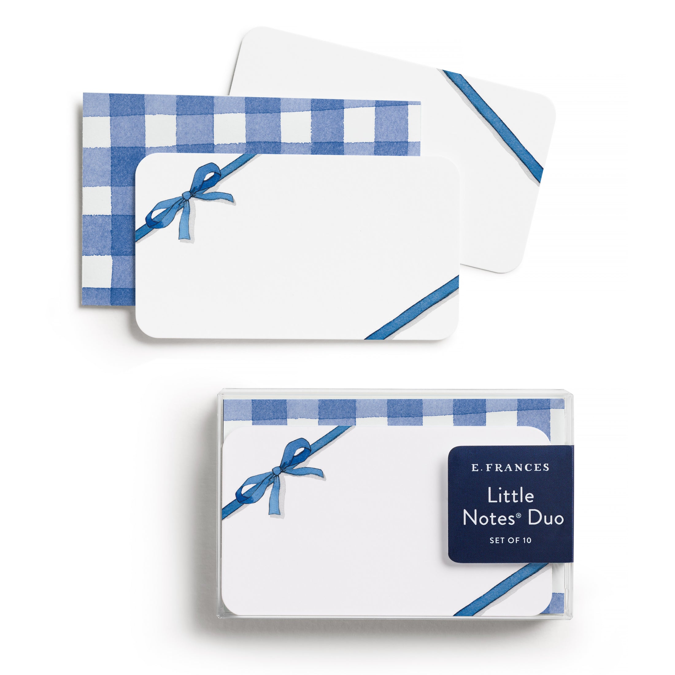 Blue Bow Little Duo Set