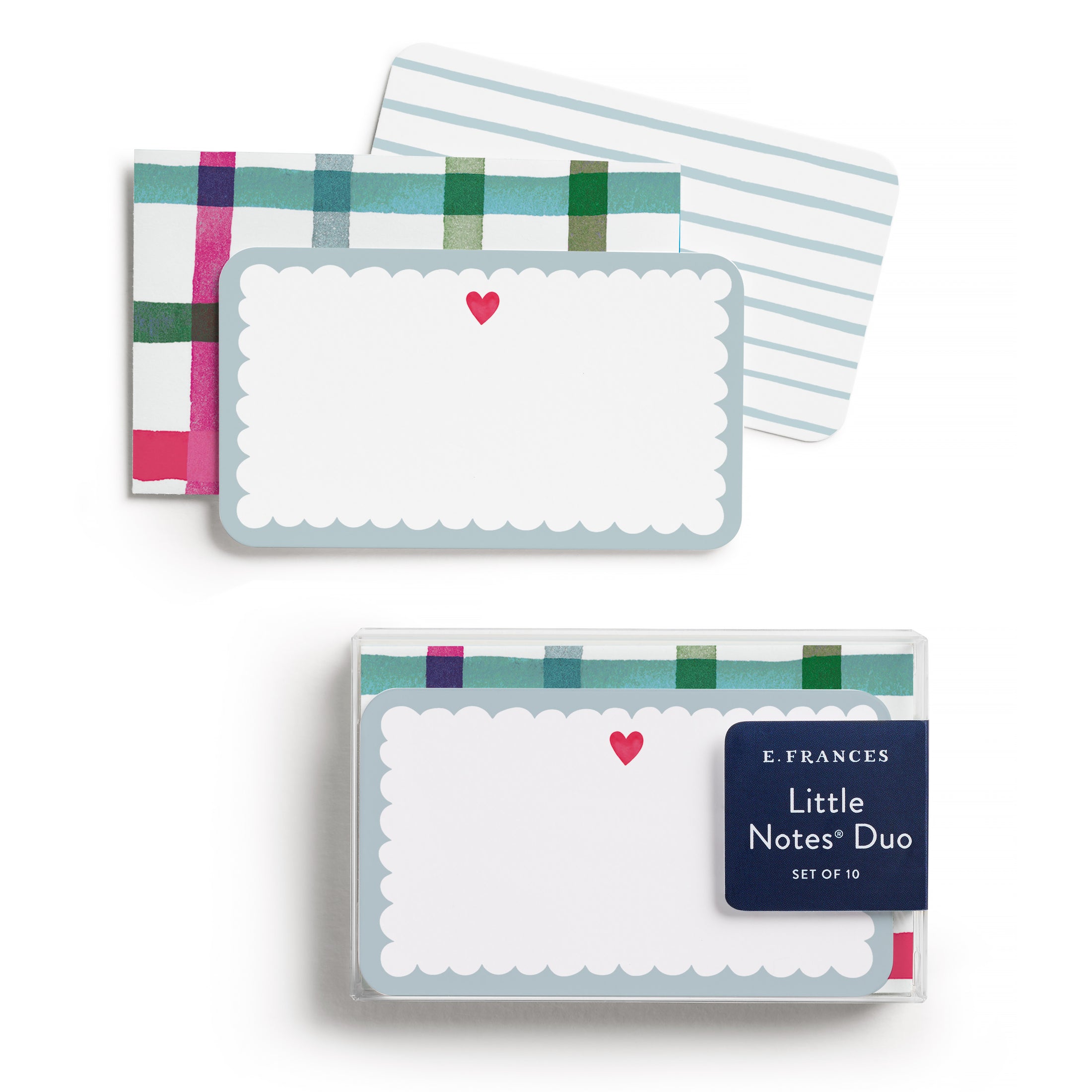 Scalloped Hearts Little Duo Set