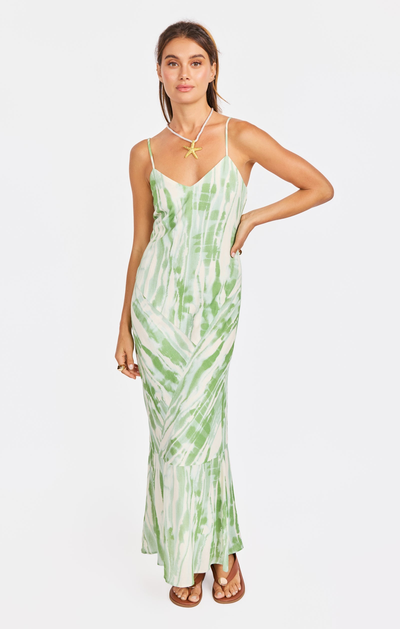 Tropical Storm Slip Dress