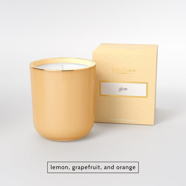 Glow Glass Candle