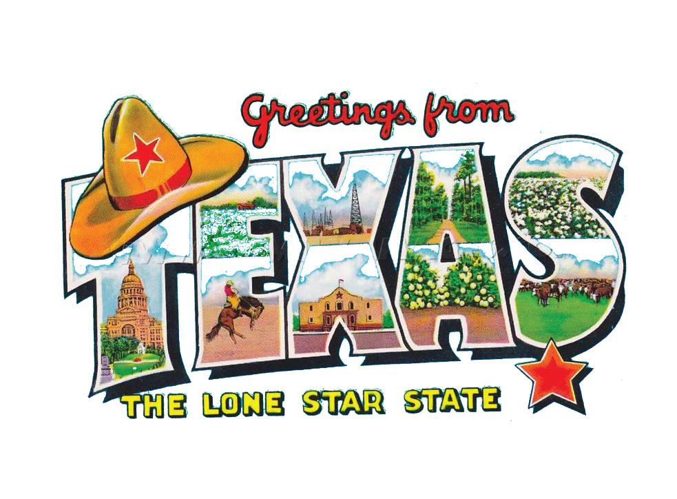 Greetings From Texas Magnet