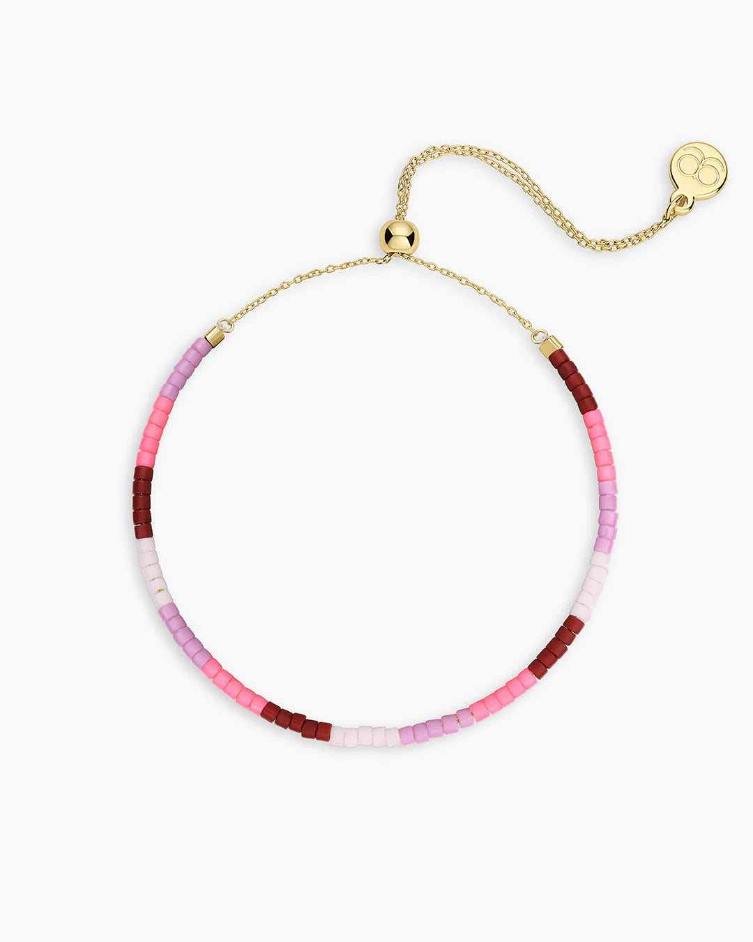 Gigi Stripe Adjustable Bracelet - Malibu *FINAL SALE*