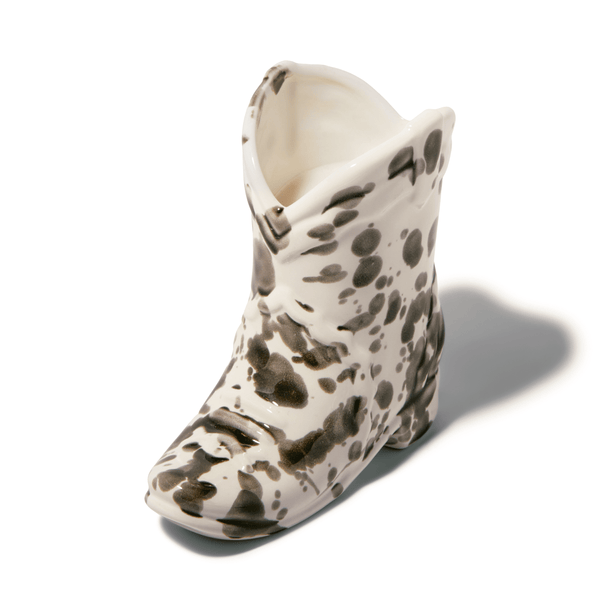 Cowboy Splatter Boot Candle