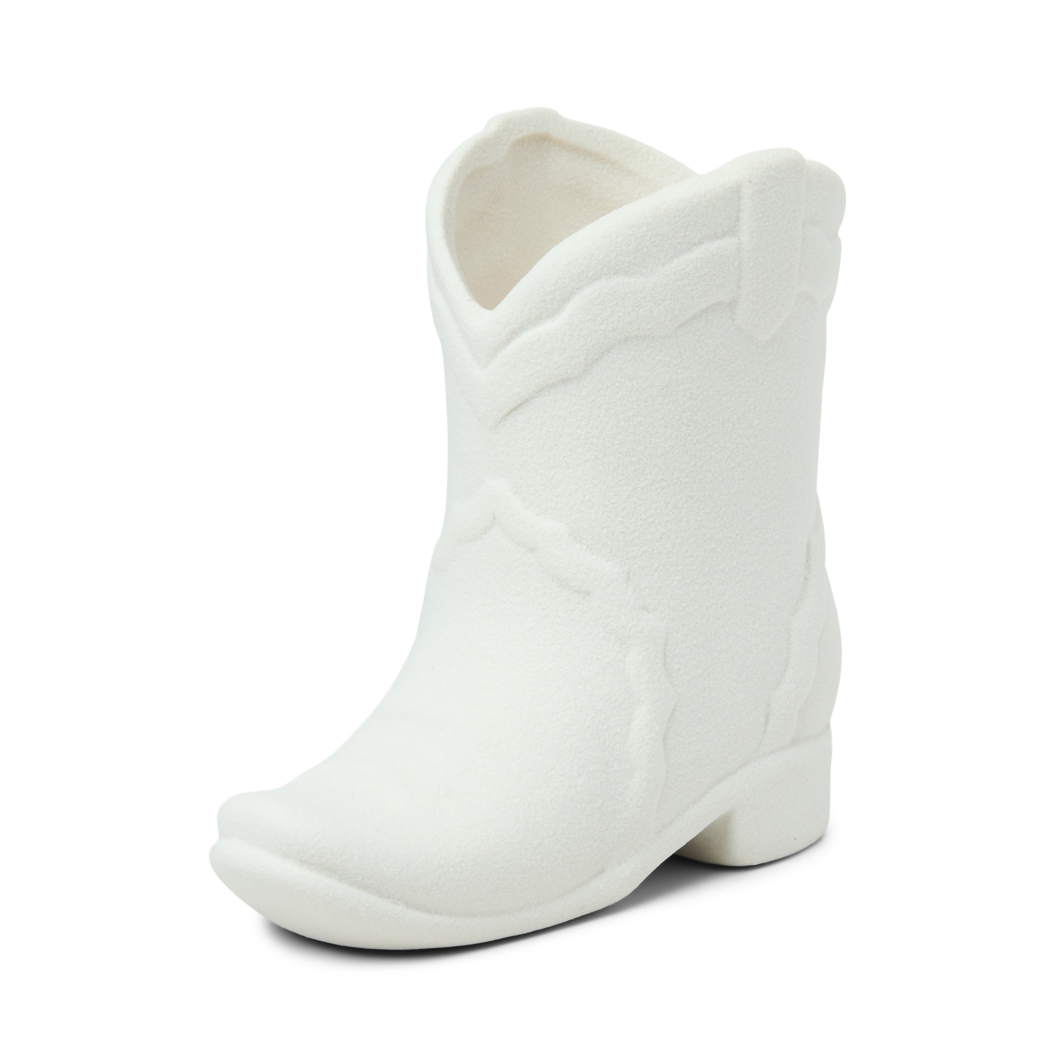 Matte Finish Cowboy Boot Candle