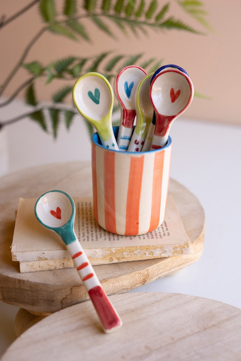 Decorative Ceramic Spoons