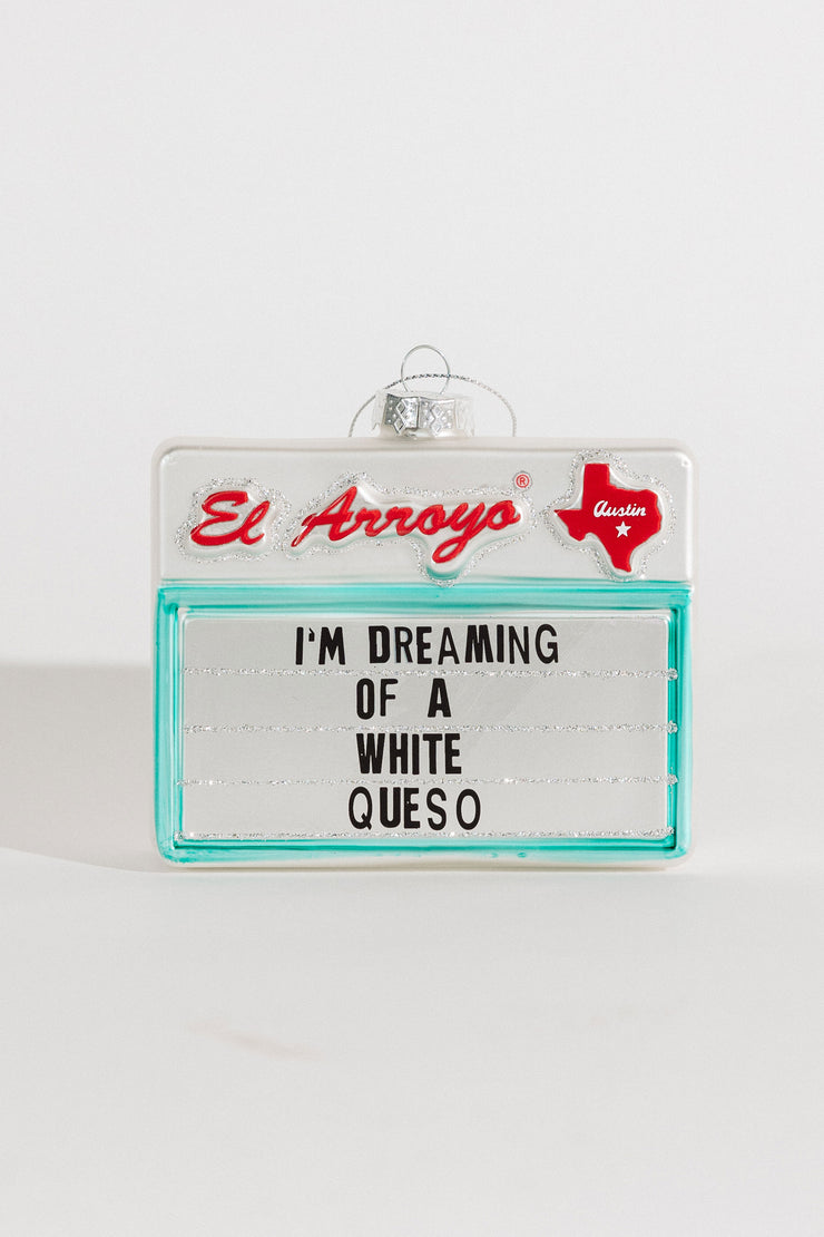 El Arroyo Sign Ornament
