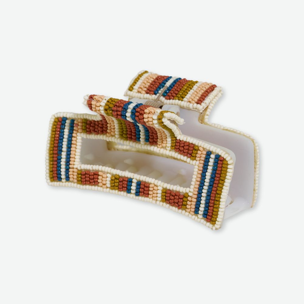 Lola Beaded Claw Clip (Multiple Colors)