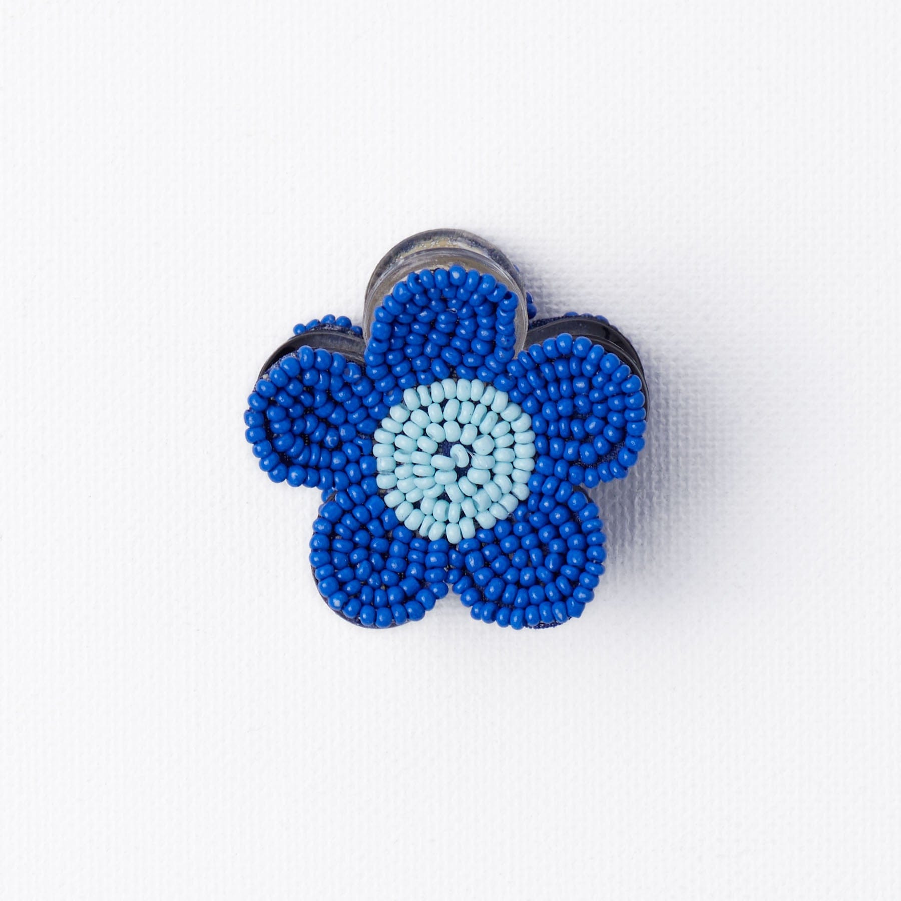 Molly Flower Beaded Hair Clip