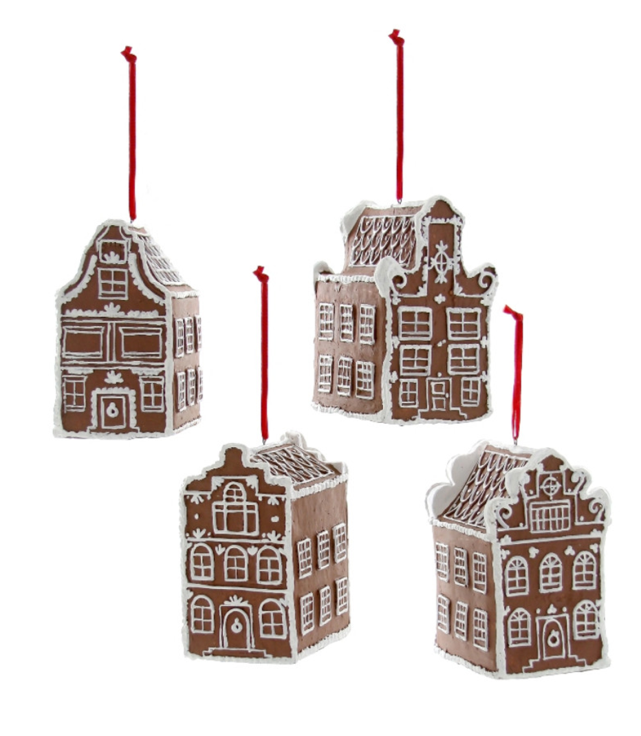 Dutch Gingerbread House Ornament