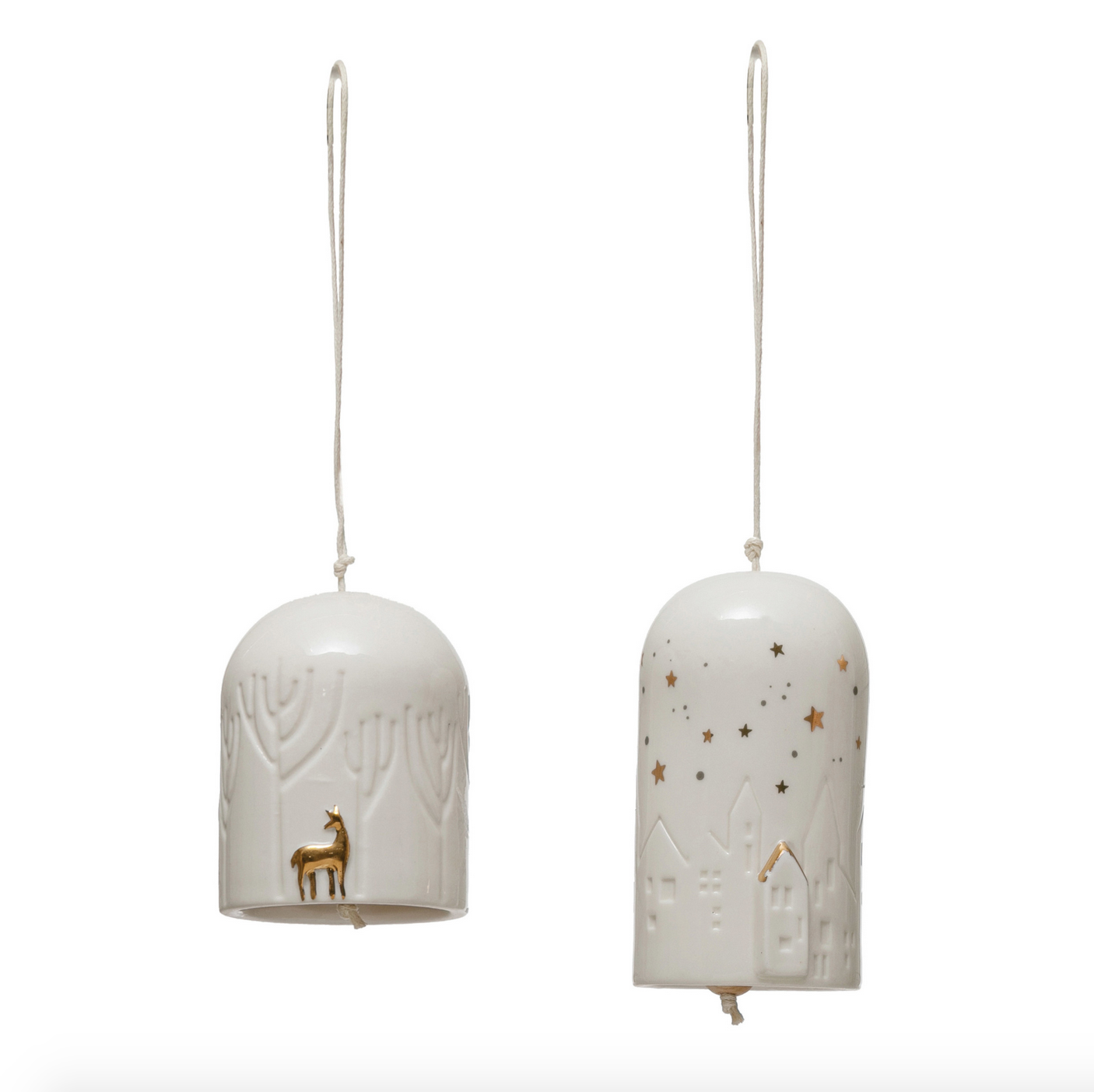 Porcelain Bell Ornament