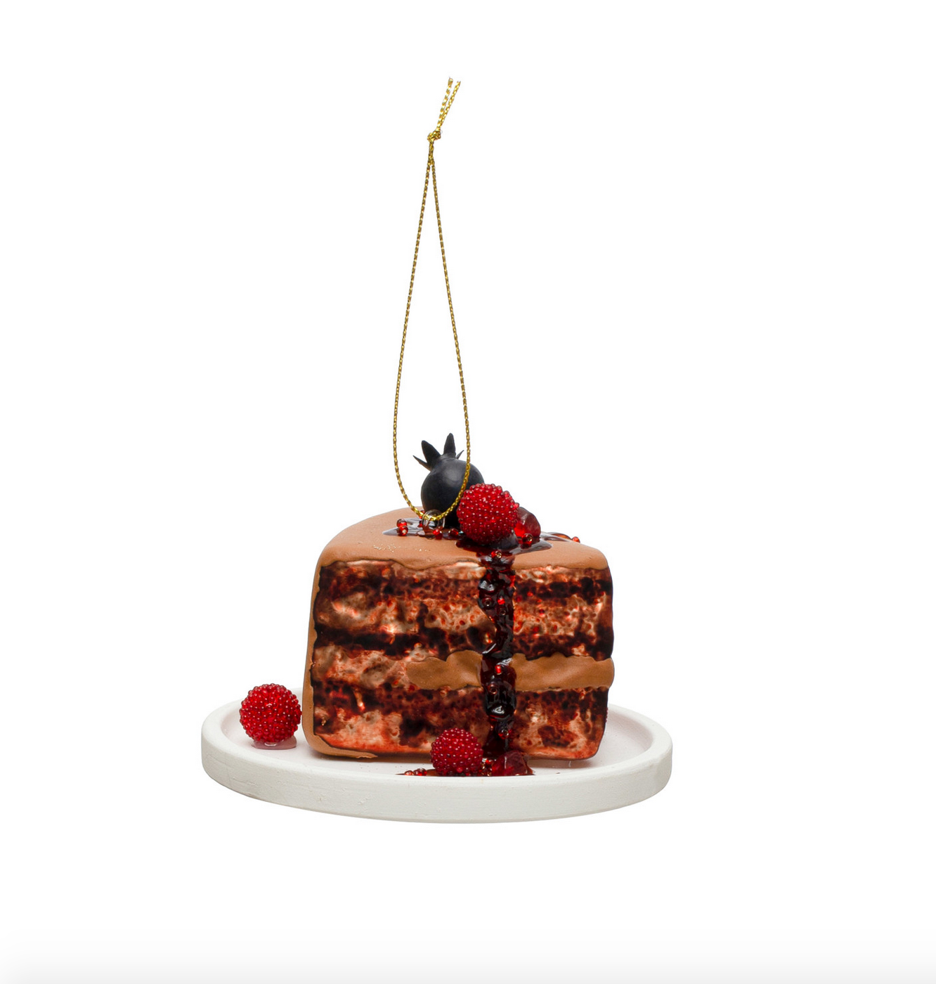 Chocolate Cake Ornament