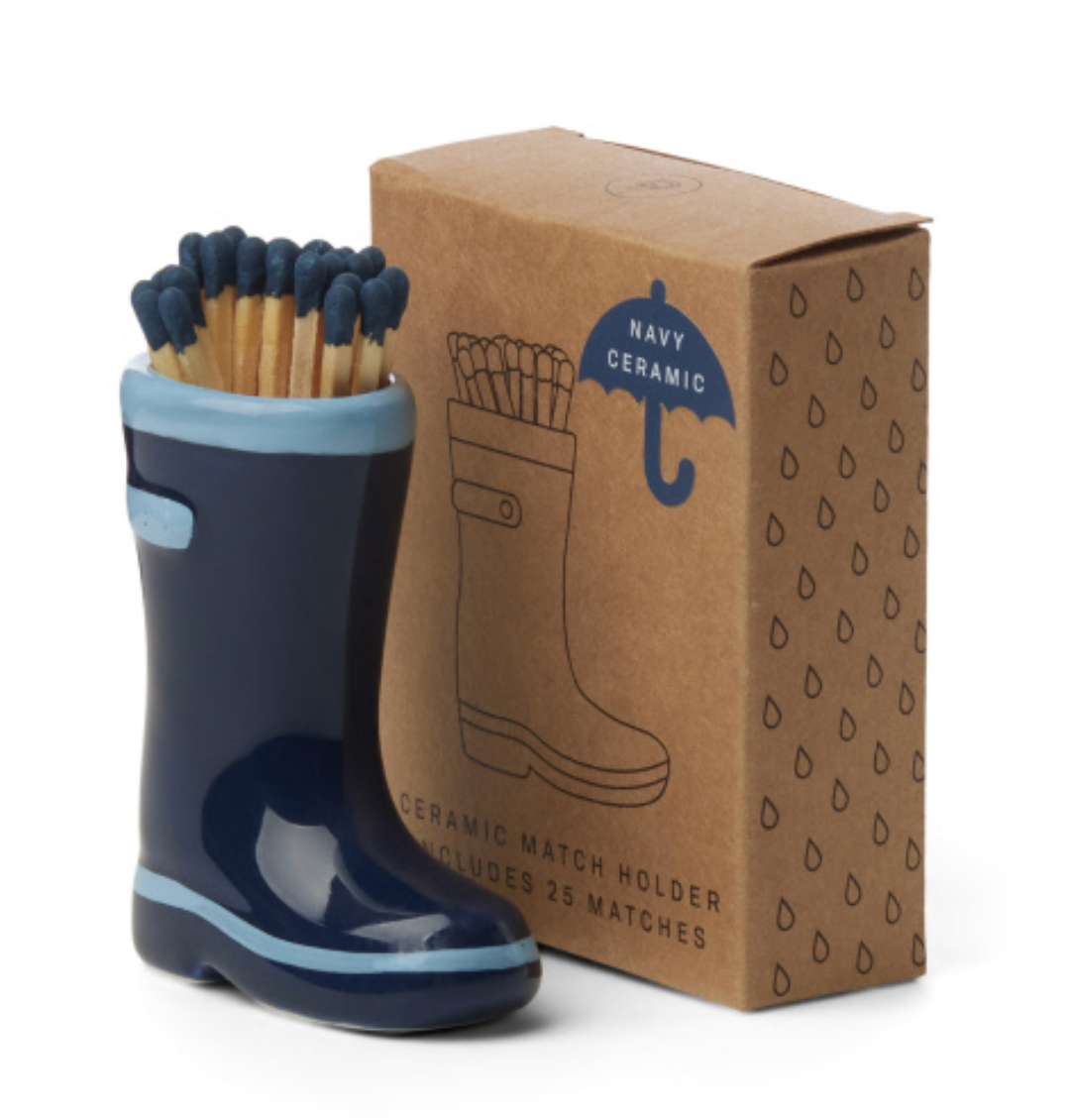Wellington Boot Holder + Matches