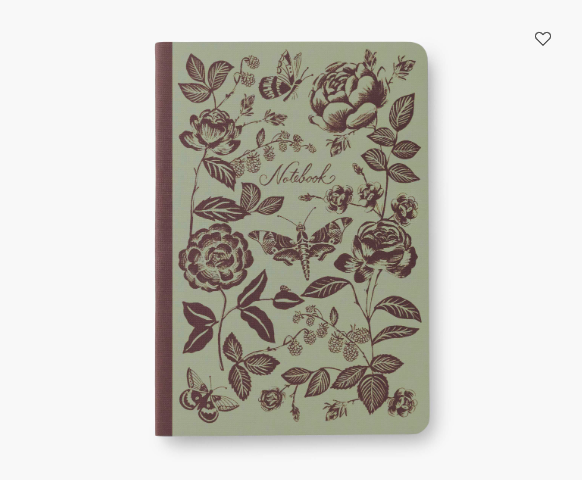 English Rose Assorted Set of 3 Notebooks