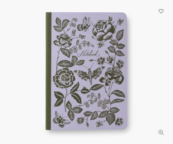 English Rose Assorted Set of 3 Notebooks