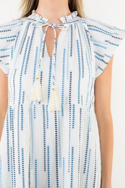To Be Continued Embroidered Dress