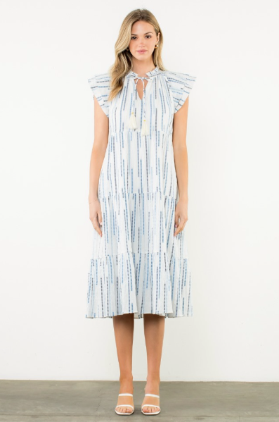To Be Continued Embroidered Dress