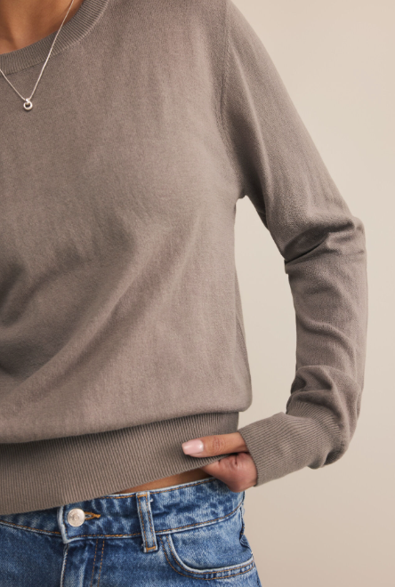 The Perfect Layer Sweater - Light Tavern