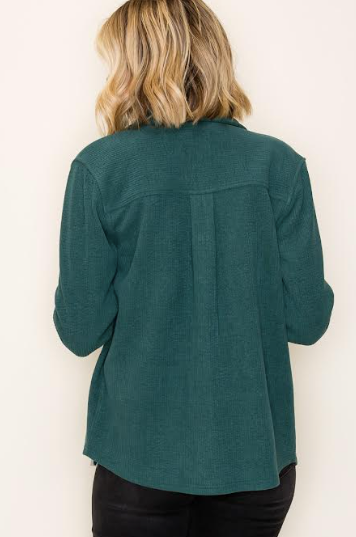 Warm Nights Corduroy Shacket