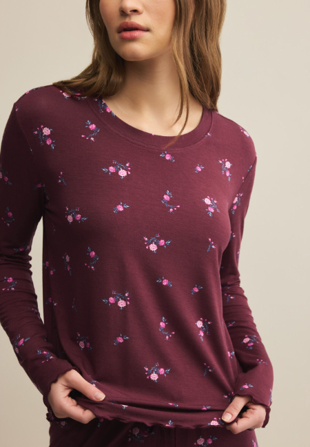 Bella Ditsy Long Sleeve Top