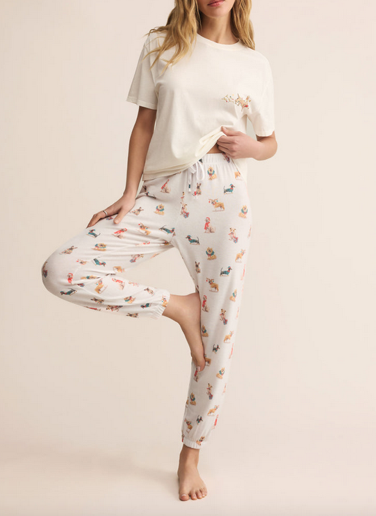 Bestie Boyfriend Tee - Sea Salt